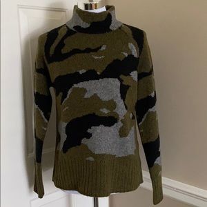 NWT Cozy Camo Sweater
